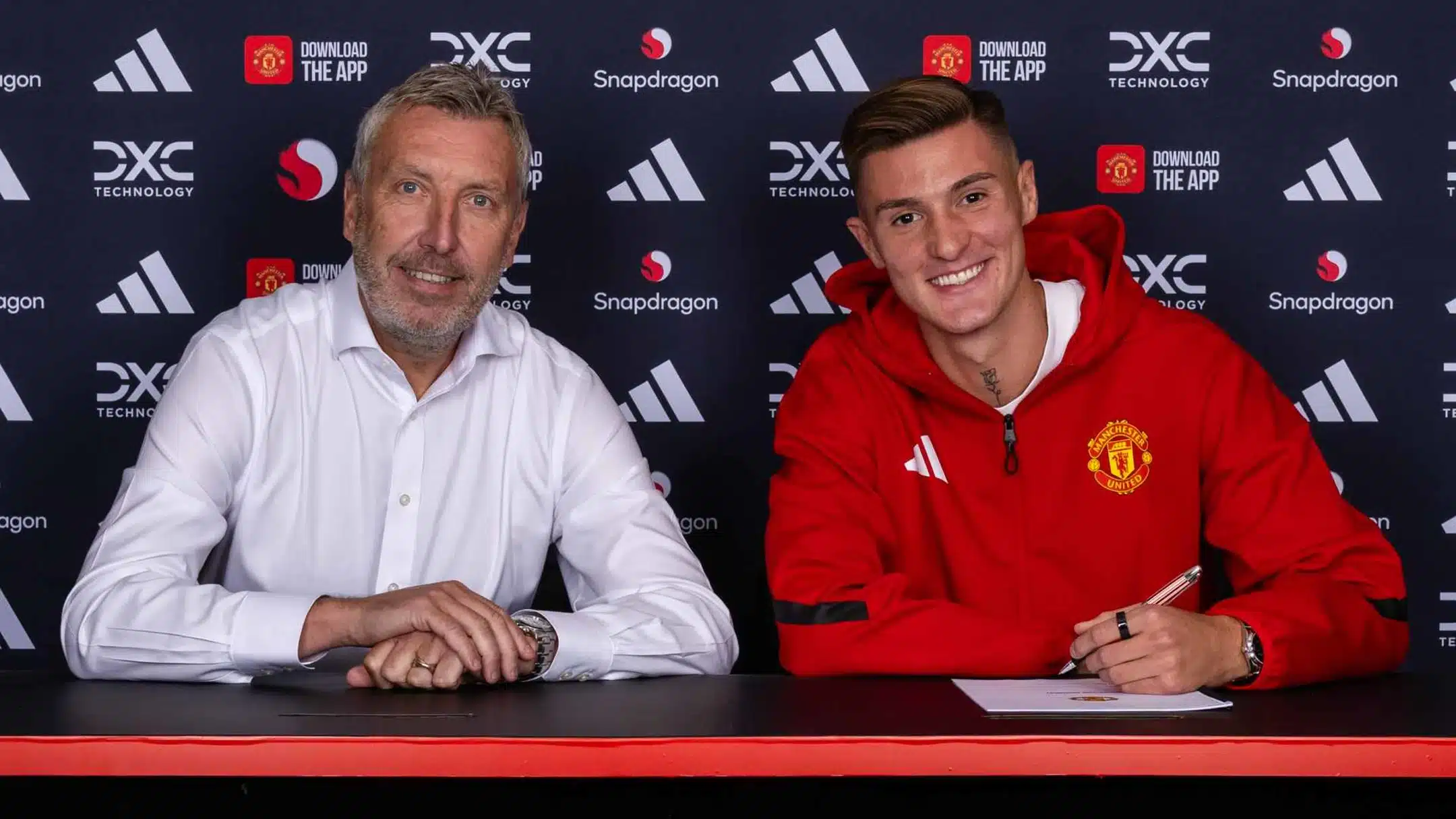Official: Benjamin Šeško joins Manchester United until 2030 Benjamin Sesko