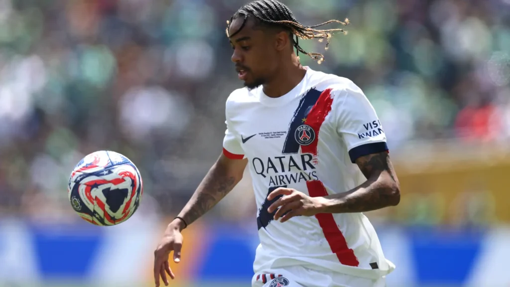 Liverpool Set Sights on PSG's Bradley Barcola Amid Isak Transfer Setback Bradley Barcola